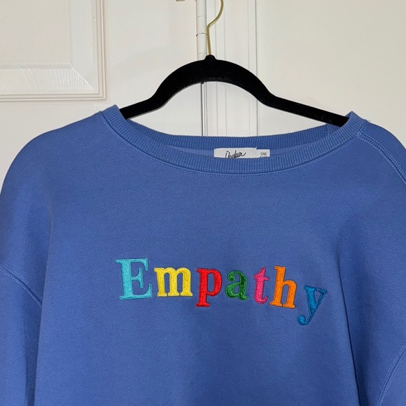 Empathy Blue Sweatshirt - Picture 3 of 3